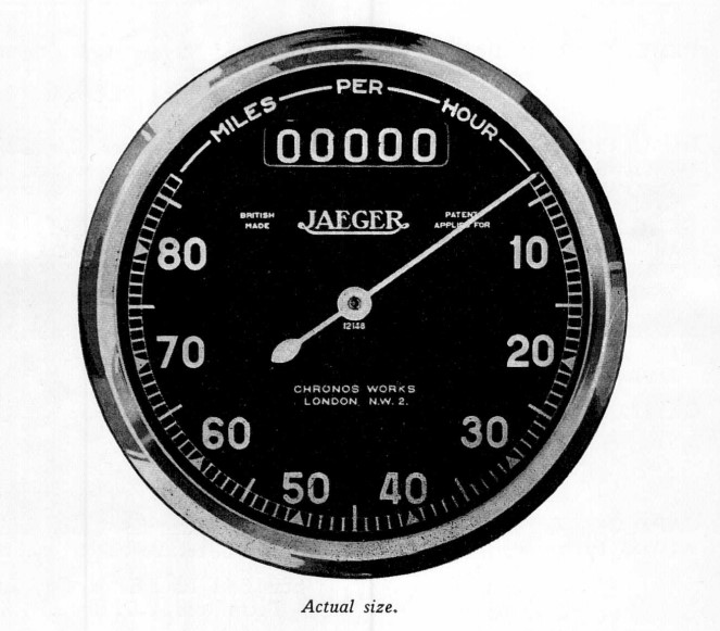 Compteur Jaeger en miles