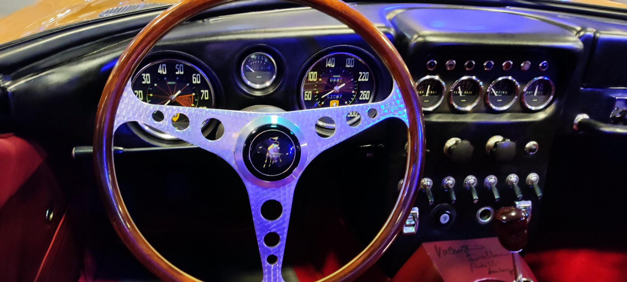 Tableau de bord - Lamborghini