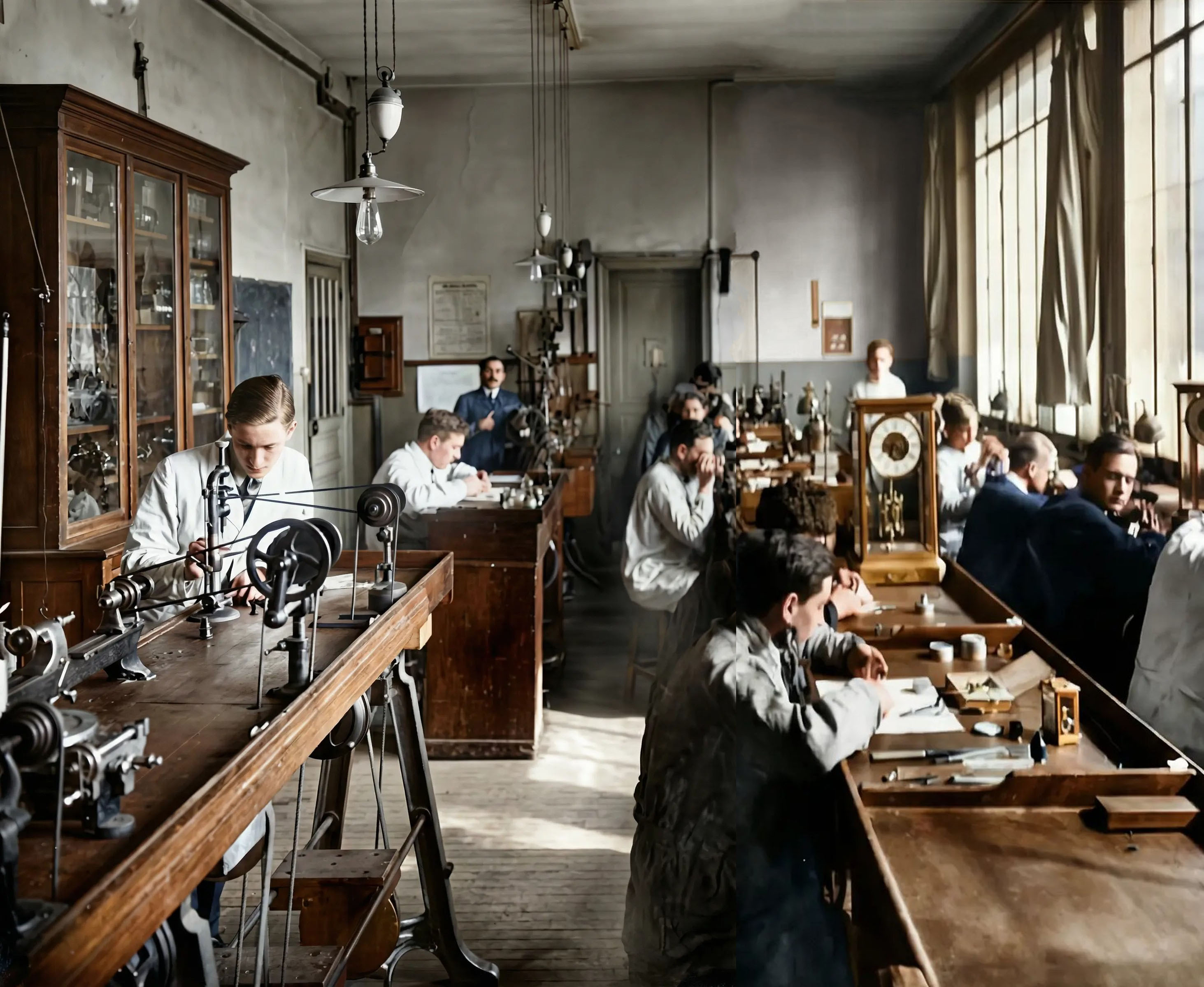 Classe de l'École d'Horlogerie de Paris